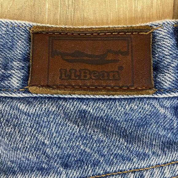 L.L. Bean Double L Relaxed Fit Jeans Blue Denim Women’s 30x31 High Rise - Picture 6 of 6